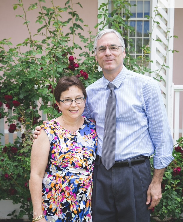 David and Sondra Blanzaco of heirloom marquet