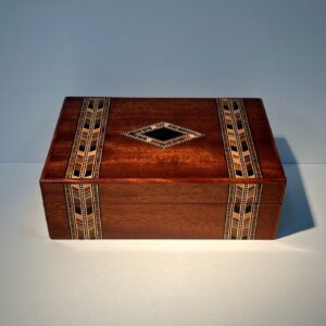 Mahogany Inlay Box