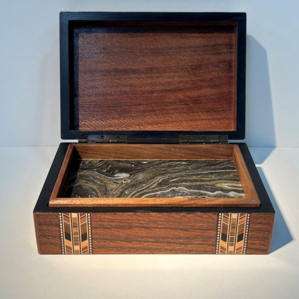 Australian Walnut Inlay Box - Image 3